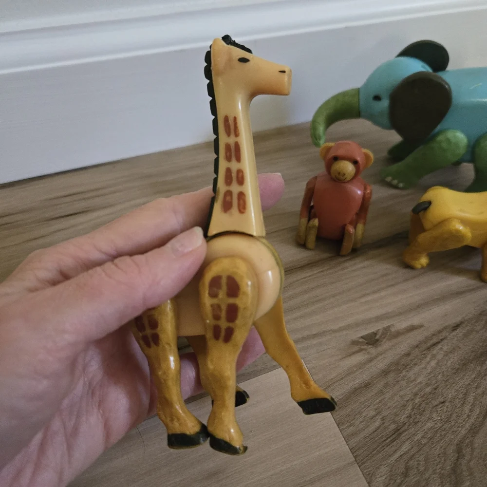 Vintage Fisher-Price Play Family Circus animals From 1970s
